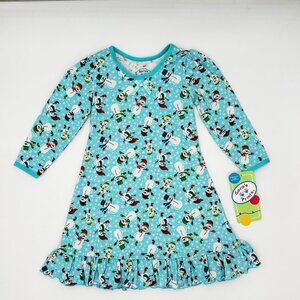 NWT Sara’s Prints Girls Nightgown — Size 2T (Tag size 2), Snowman